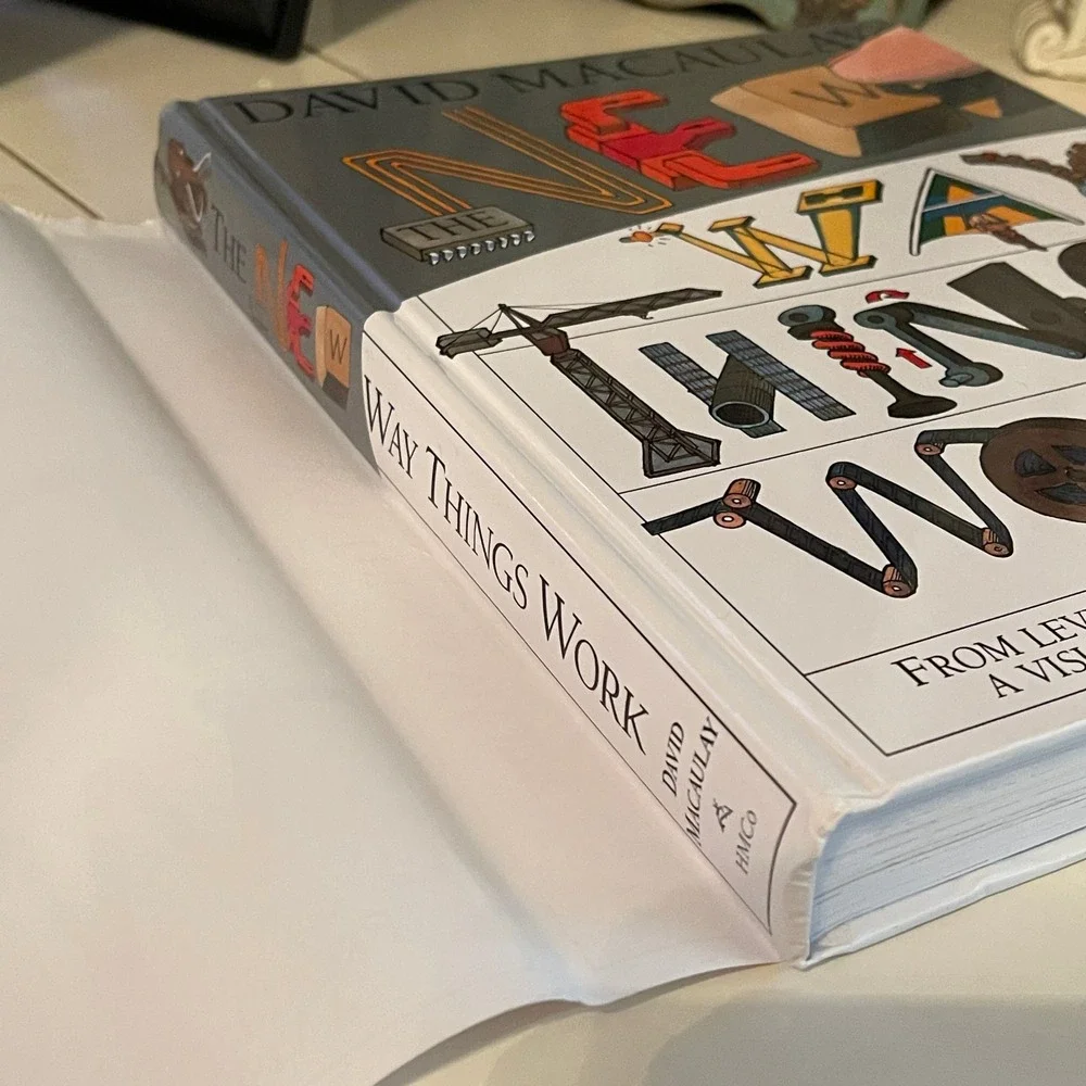 The New Way Things Work David Macaulay Hardcover 1998 Visual Guide Machines ISBN